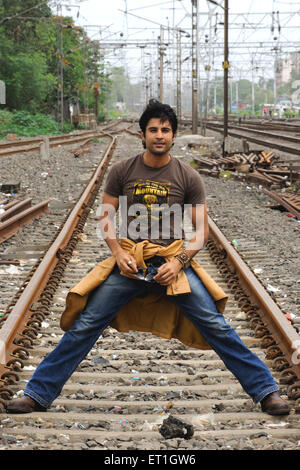 Rajeev Khandelwal, indischer Filmschauspieler, Fernsehschauspieler, Sänger, Moderator, Indien, Asien Stockfoto