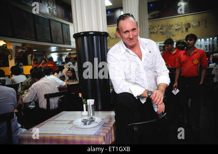 Gregory David Roberts, australischer Autor, Shantaram, ehemaliger Heroinabhängiger, verurteilter Bankräuber, Entkam dem Gefängnis Pentridge, Indien Stockfoto