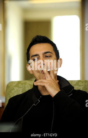 Aamir Khan, Mohammed Aamir Hussain Khan, indischer Schauspieler, Filmregisseur, Produzent, Fernsehmoderator, Indien, Asien Stockfoto