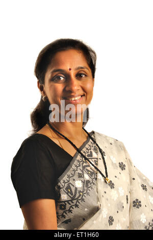 Supriya Sule indische Politikerin NCP Nationalist Congress Party Mitglied des Parlaments Indien Asien Stockfoto