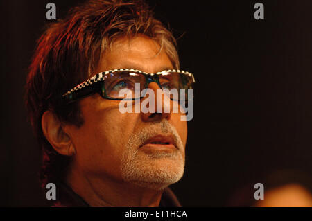 Amitabh Bachchan, indischer Filmschauspieler, Filmproduzent, Fernsehmoderator, Playback-Sänger, Politiker, Indien Stockfoto