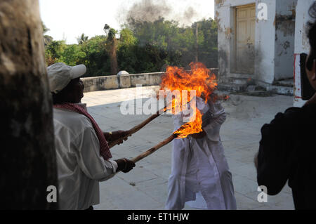 Fernsehserien-Schauspieler, Diu, Dadra und Nagar Haveli, Daman und Diu, Gewerkschaftsgebiet, UT, Indien, Asien Stockfoto