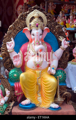 Idol von Lord Ganesh in Pune, Maharashtra Indien Asien Stockfoto