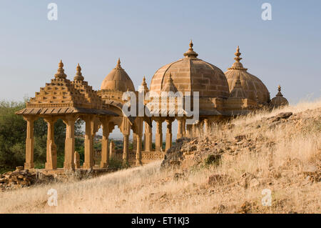 Bada Bagh Jaisalmer, Rajasthan Indien Asien Stockfoto