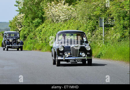 Wolseley 1500 Mk 1 1957 Salon an Land Road, Burnfoot, County Donegal, Irland Stockfoto