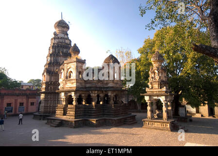 Große Größe Kashi Vishvehvar Tempel in Mahuli; Sangamehvar in der Nähe von Satara Stadt; Maharashtra; Indien Stockfoto