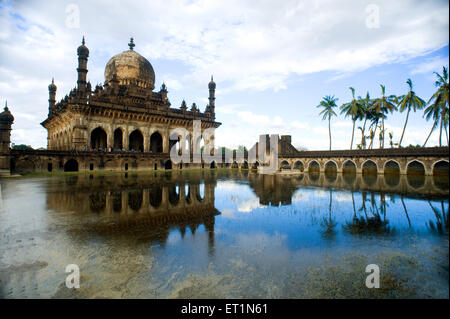 Ibrahim Rauza; Bijapur; Karnataka; Indien Stockfoto