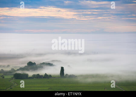 Grand Cru und premier Cru Weinberge in Côte de Beaune, Burgund, Frankreich, Europa Stockfoto