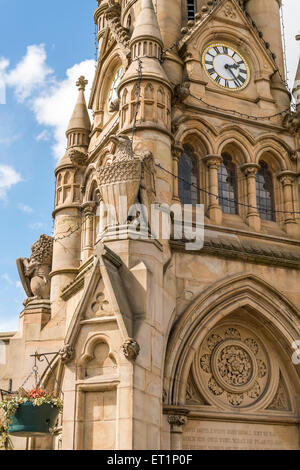 Der amerikanische Brunnen war ein Geschenk von amerikanischen Verleger George Childs, Stratford-upon-Avon, eine Hommage an Shakespeare Stockfoto