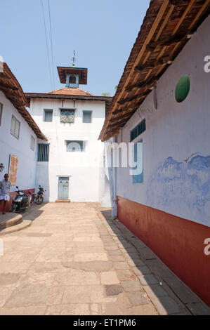 Paradesi Synagoge, Cochin Jüdische Synagoge, Mattancherry Synagoge, Mattancherry Jüdische Stadt, Cochin, Kochi, Kerala, Indien, Asien Stockfoto