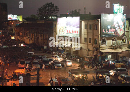 Kleine Stadt; Mangalore; Karnataka; Indien; Asien Stockfoto