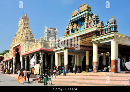 Subramanya Tempel in Tiruchendur in Tamil Nadu Indien Asien Stockfoto