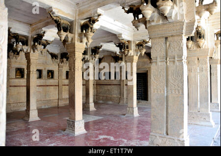 Chhatra Mahal in Bundi Palast Rajasthan Indien Asien Stockfoto