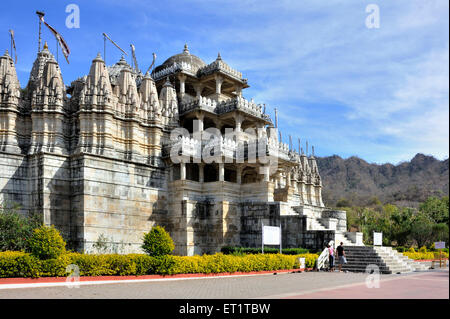 Ranakpur Adinath Jain-Tempel in Rajasthan Indien Asien Stockfoto