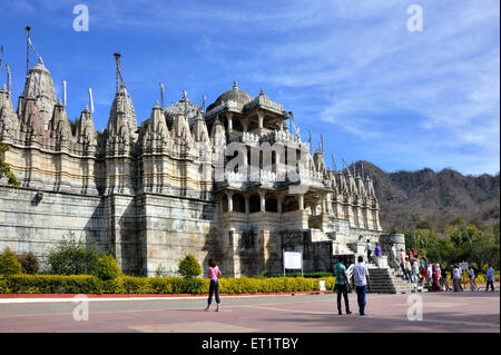 Ranakpur Adinath Jain-Tempel in Rajasthan Indien Asien Stockfoto
