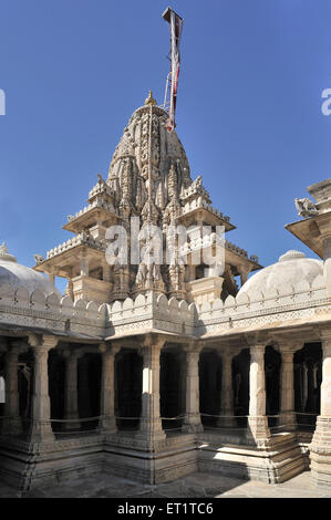 Chaumukha-Tempel in Ranakpur in Rajasthan Indien Asien Stockfoto