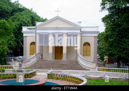 St Johns Kirche Vellore Fort Tamilnadu Indien Asien Stockfoto