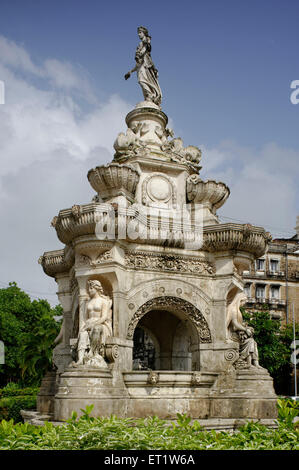 Flora-Brunnen in Fort in Mumbai, Maharashtra, Indien Stockfoto