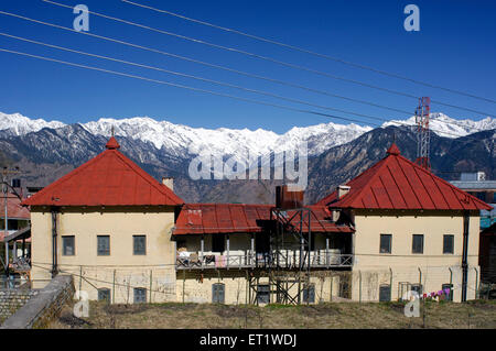 Alte Gebäude in Staatsautorität in Himachal Pradesh Indien Asien Stockfoto