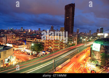 JJ Überführung bei Crawford Market in Mumbai, Maharashtra, Indien Asien Stockfoto