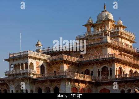 Central Museum; Albert Hall; Jaipur; Rajasthan; Indien; Asien Stockfoto