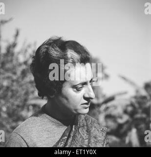 Indira Gandhi, Indira Priyadarshini Gandhi, indische Politikerin, ehemalige Premierministerin von Indien, 1960, Neu-Delhi, Indien, Asien, alter Jahrgang 1900er Stockfoto