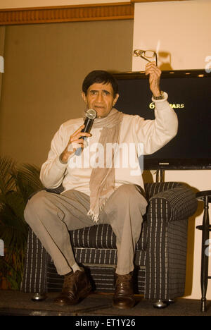 Dev Anand; indischer Filmschauspieler; Dharamdev Pishorimal Anand; Schriftsteller; Regisseur; Produzent; Indien; Asien Stockfoto