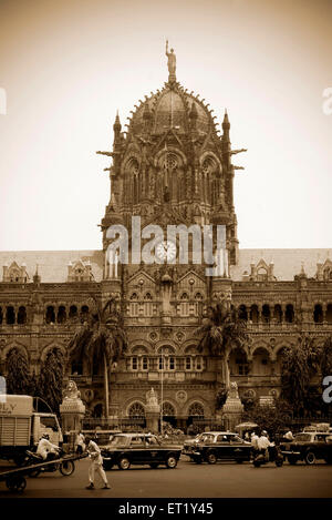 VT oder Chhatrapati Shivaji terminus Stockfoto