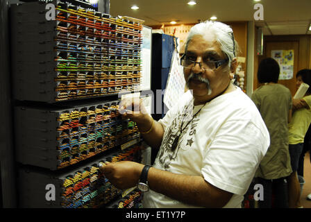 Künstler Charan Sharma in Hong Kong Asien Stockfoto