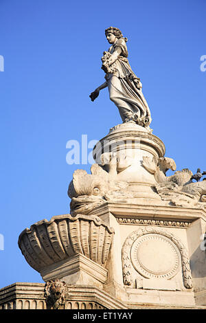 Flora Fountain; Hutatma Chowk; Historisches Wahrzeichen; Churchgate; Fort; Bombay; Mumbai; Maharashtra; Indien; Asien; Asiatisch; Indisch Stockfoto