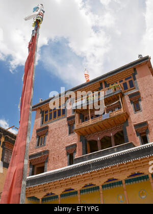 Thiksey Monastery; Leh; Ladakh; Kaschmir; Jammu und Kaschmir; Union Territory; UT; Indien; Asien Stockfoto