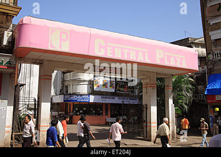 Kinosaal; Central Plaza; Kino; Charni Road; Bombay; Mumbai; Maharashtra; Indien; Asien; Asiatisch; Indisch Stockfoto