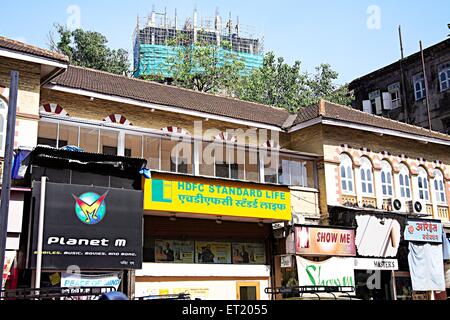 Bau und Altbau Sharaf Stiftung; Charni Straße; Bombay Mumbai; Maharashtra; Indien Stockfoto