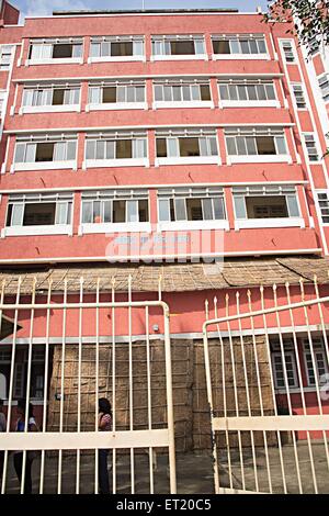 Savitridevi Phule Women Hostel; Netaji Subhash Chandra Bose Road; Charni Road; Bombay; Mumbai; Maharashtra; Indien; Asien; Asiatisch; Indisch Stockfoto