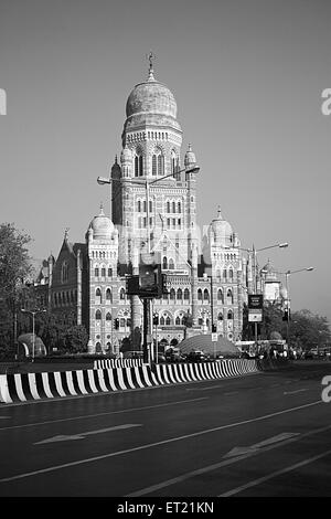 BrihanMumbai Mahanagar Palika Municipal Corporation Gebäude Mumbai Maharashtra Indien Asien Jan 2011 Stockfoto