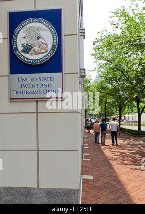 US Patent and Trademark Office - Alexandria, Virginia, Vereinigte Staaten Stockfoto