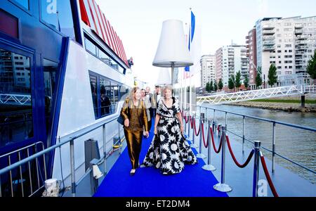 Rotterdam, besucht 06.09.2015 HRH Prinzessin Margriet HRH Prinzessin Margriet beim Galadinner des International Chamber der Versand (IKS) in Rotterdam RPE/Albert Philip van der Werf/Niederlande, - kein Draht-SERVICE- Stockfoto