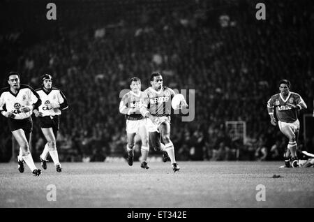 1989 World Cup Challenge (auch bekannt als die Fosters World Cup Challenge) die erste offizielle World Cup Challenge match.  Widnes statt 30 18 Canberra Raiders im Old Trafford, Manchester. 4. Oktober 1989. Stockfoto