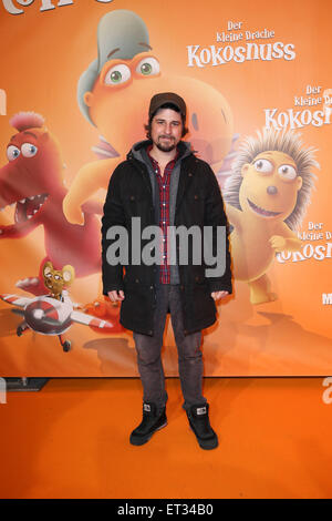 Premiere von dem Film Der Kleine Drache Kokosnuss im Mathaeser Filmpalast Featuring: Tommy Scheel Where: München, Deutschland: Kredit-7. Dezember 2014: Franco Gulotta/WENN.com Stockfoto