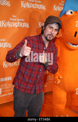 Premiere von dem Film Der Kleine Drache Kokosnuss im Mathaeser Filmpalast Featuring: Tommy Scheel Where: München, Deutschland: Kredit-7. Dezember 2014: Franco Gulotta/WENN.com Stockfoto