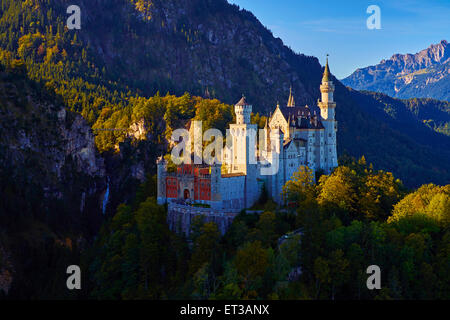 Deutschland, Bayern (Bayern), Scwangau, Schloss Neuschwanstein Stockfoto