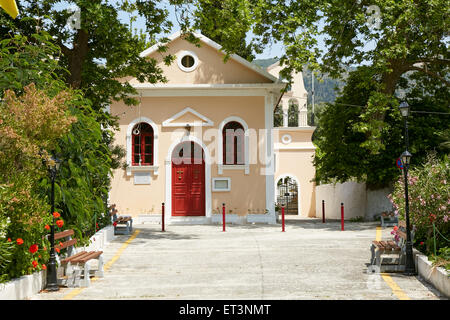 Assos, Kefalonia, Griechenland Stockfoto