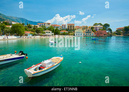 Assos, Kefalonia, Griechenland Stockfoto