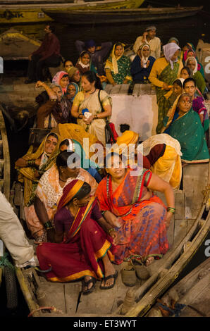 Varanasi-Szene Stockfoto