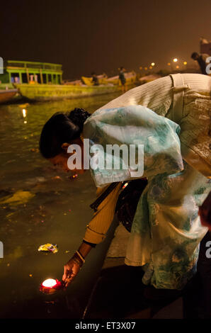 Varanasi-Szene Stockfoto