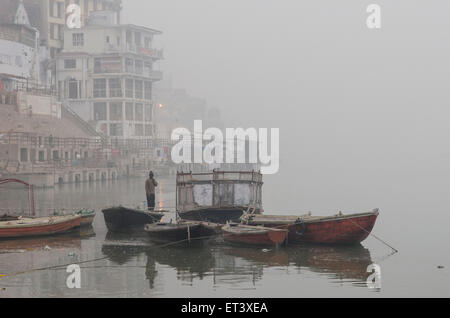 Varanasi-Szene Stockfoto