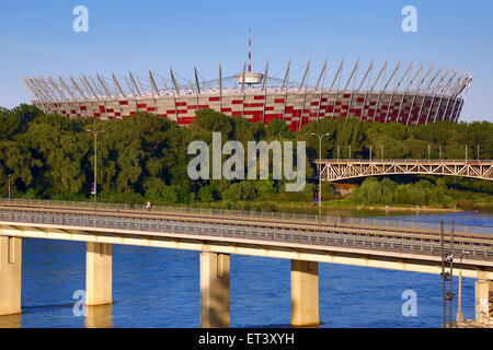 Nationalstadion in Warschau, Polen Stockfoto