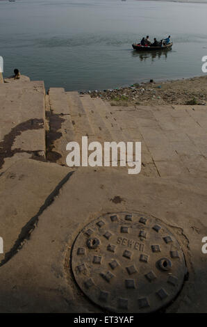 Varanasi-Szene Stockfoto