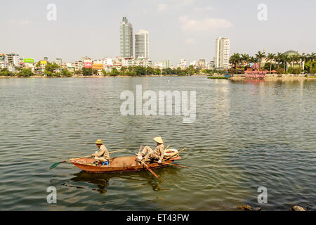 Hanoi Stadtbild am Nachmittag am Westsee in Hanoi, Vietnam am 20. Mai 2015 Stockfoto