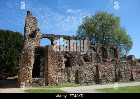 Ruinen von St Botolph Priory in Colchester, Essex Stockfoto